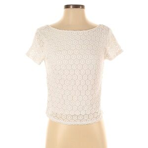 NWT Lilly Pulitzer x Target White Crochet Top